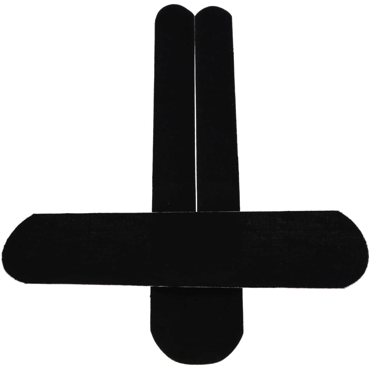 Nasara Kinesiologie Tape Pain Pack Lower Back Schwarz Einzelanwendung