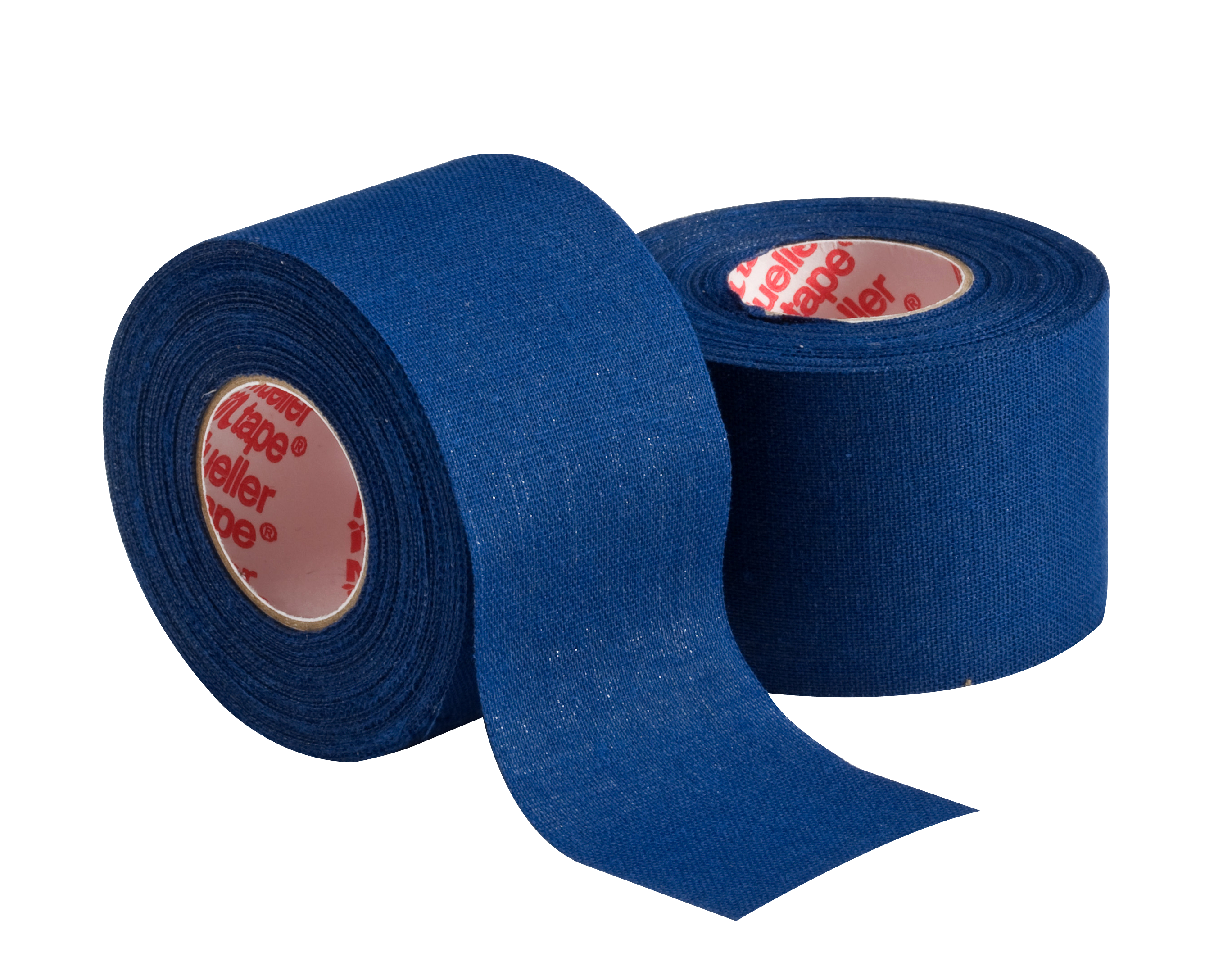 Mueller M-Tape Marineblau 130831 zwei Einzelrollen nebeneinander