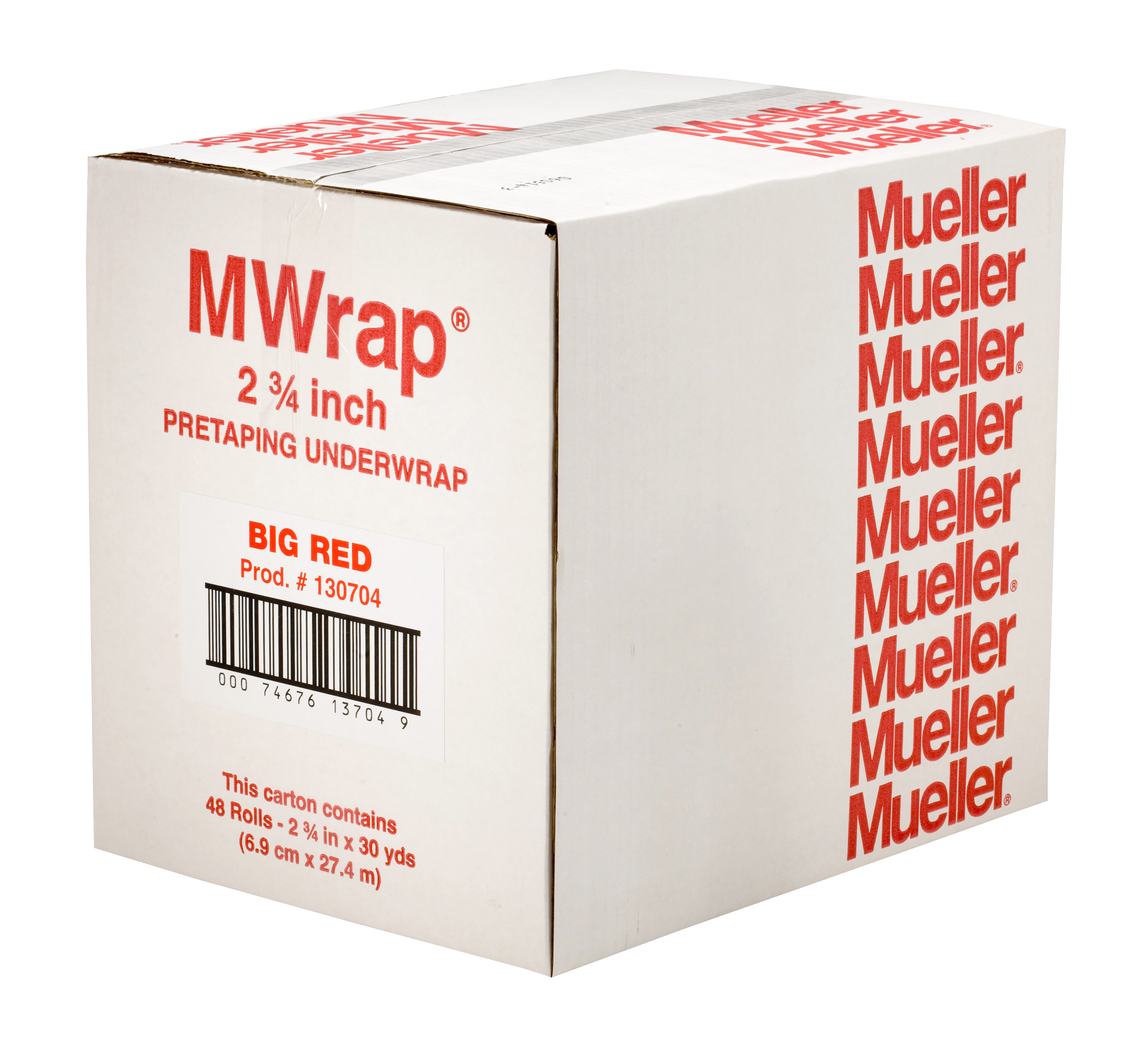 Mueller M-Wrap Rot 1307-04VE 48 Stück Großkarton