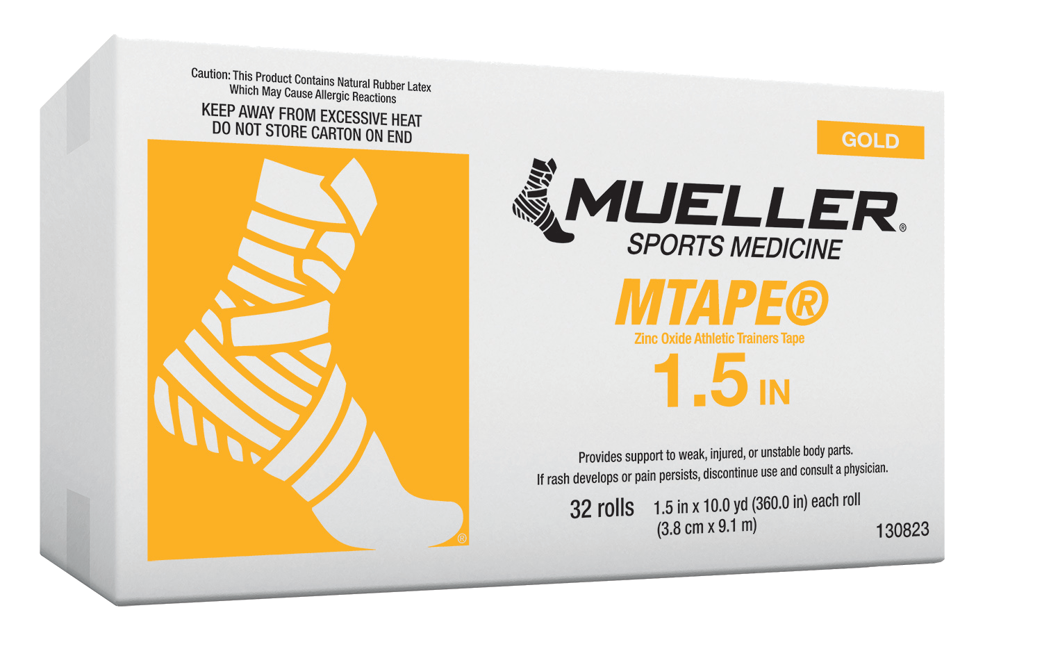 Mueller M-Tape Gelb 130823 Verpackungseinheit im Umkarton