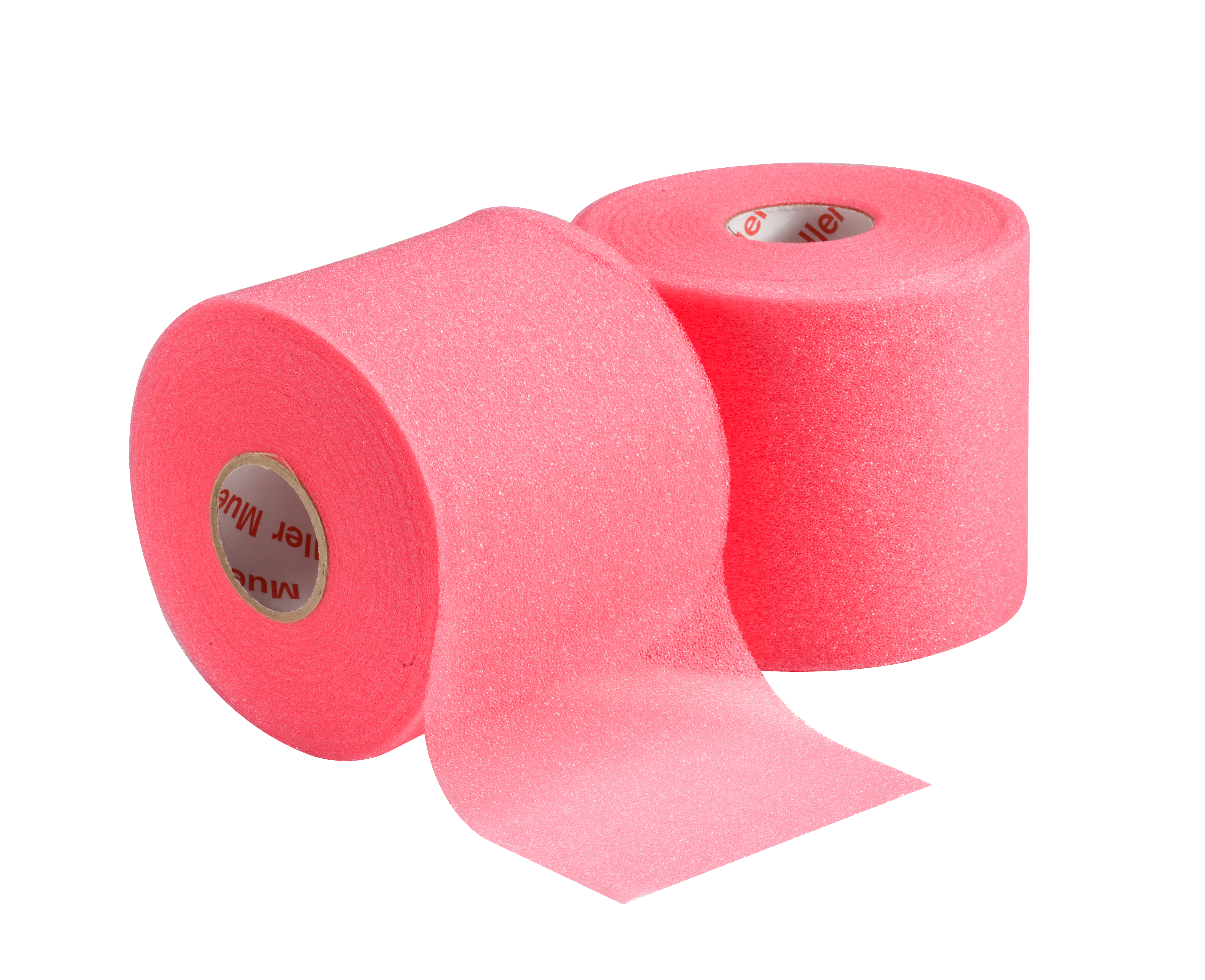 Mueller M-Wrap Pink 1307-14 zwei Einzelrollen nebeneinander