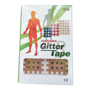 Nasara Gitter Tape Typ B Beige Verpackung frontal