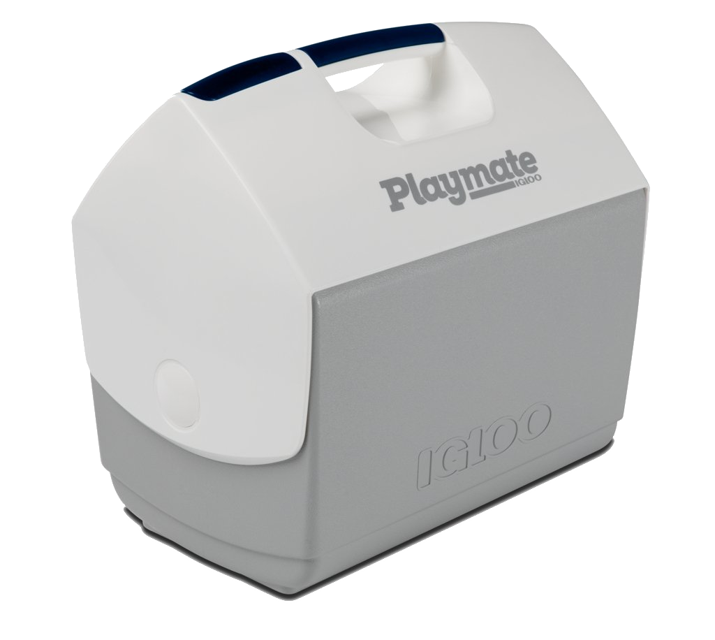 Igloo Playmate 1,5 Liter Grau geschlossen schräge Ansicht