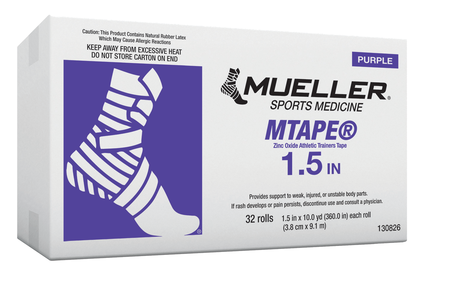 Mueller M-Tape Lila 130826 Verpackungseinheit im Umkarton