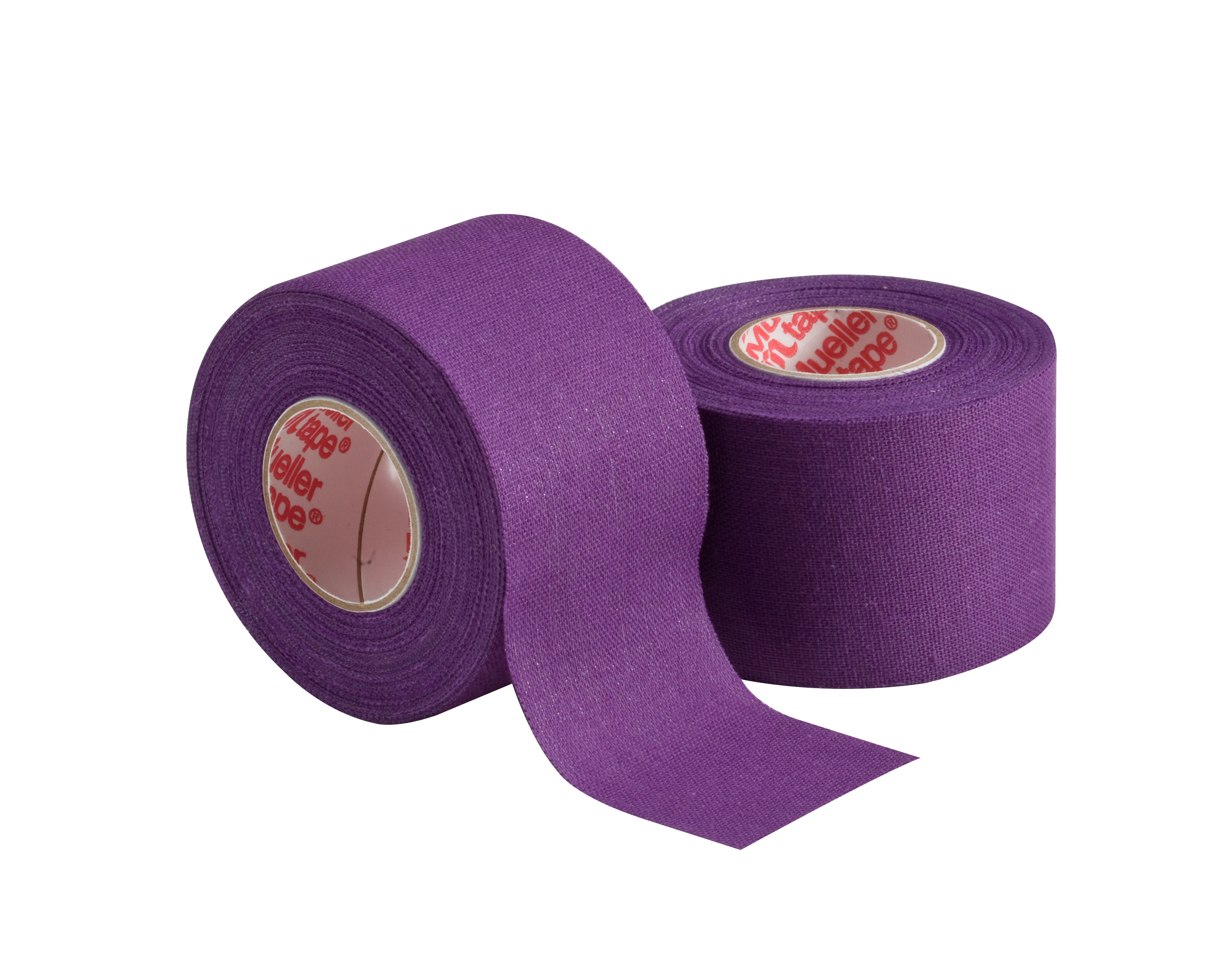 Mueller M-Tape Lila 130826 zwei Einzelrollen nebeneinander