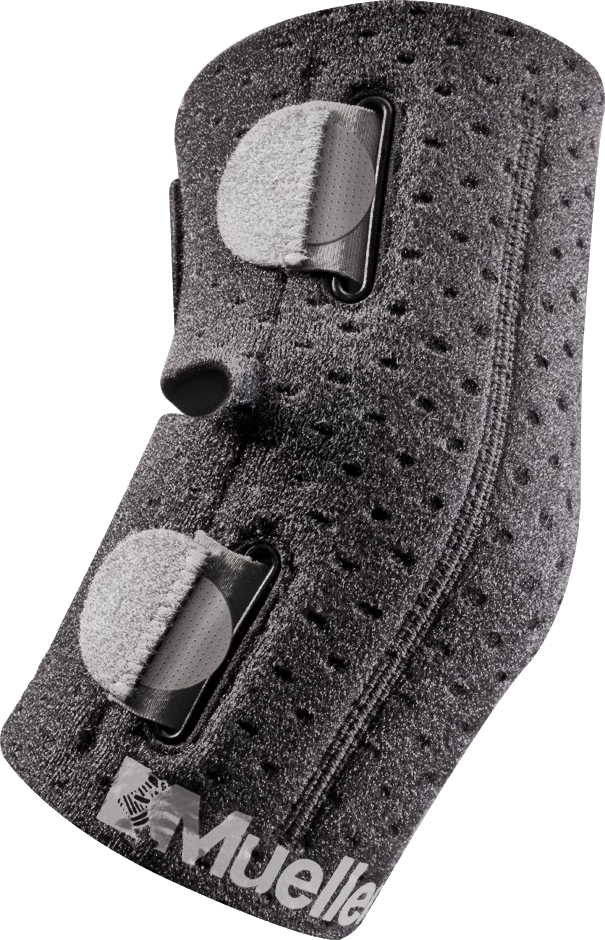 Mueller Adjust-to-Fit Elbow Support 6217 Ellenbogenbandage Heroshot
