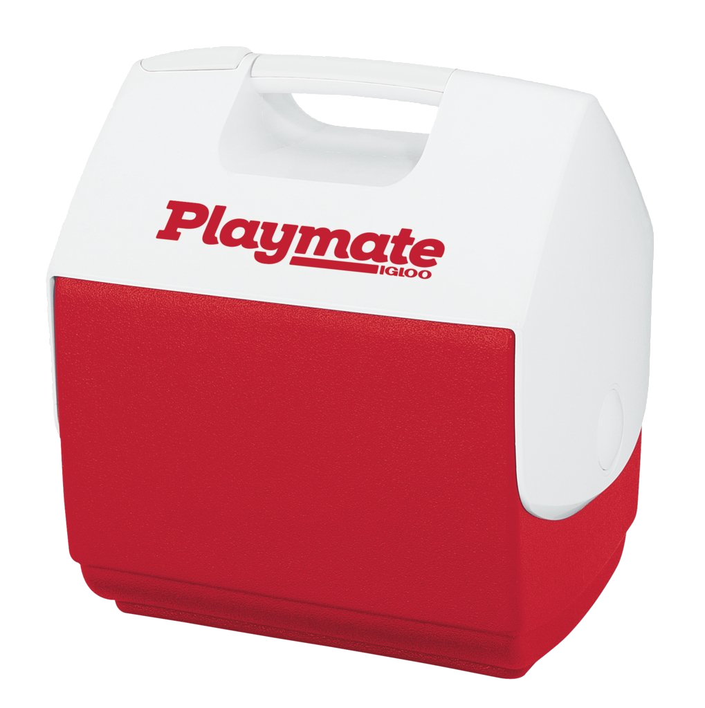 Igloo Playmate Pal 6,6 Liter Rot zugeklappt schräge Frontansicht