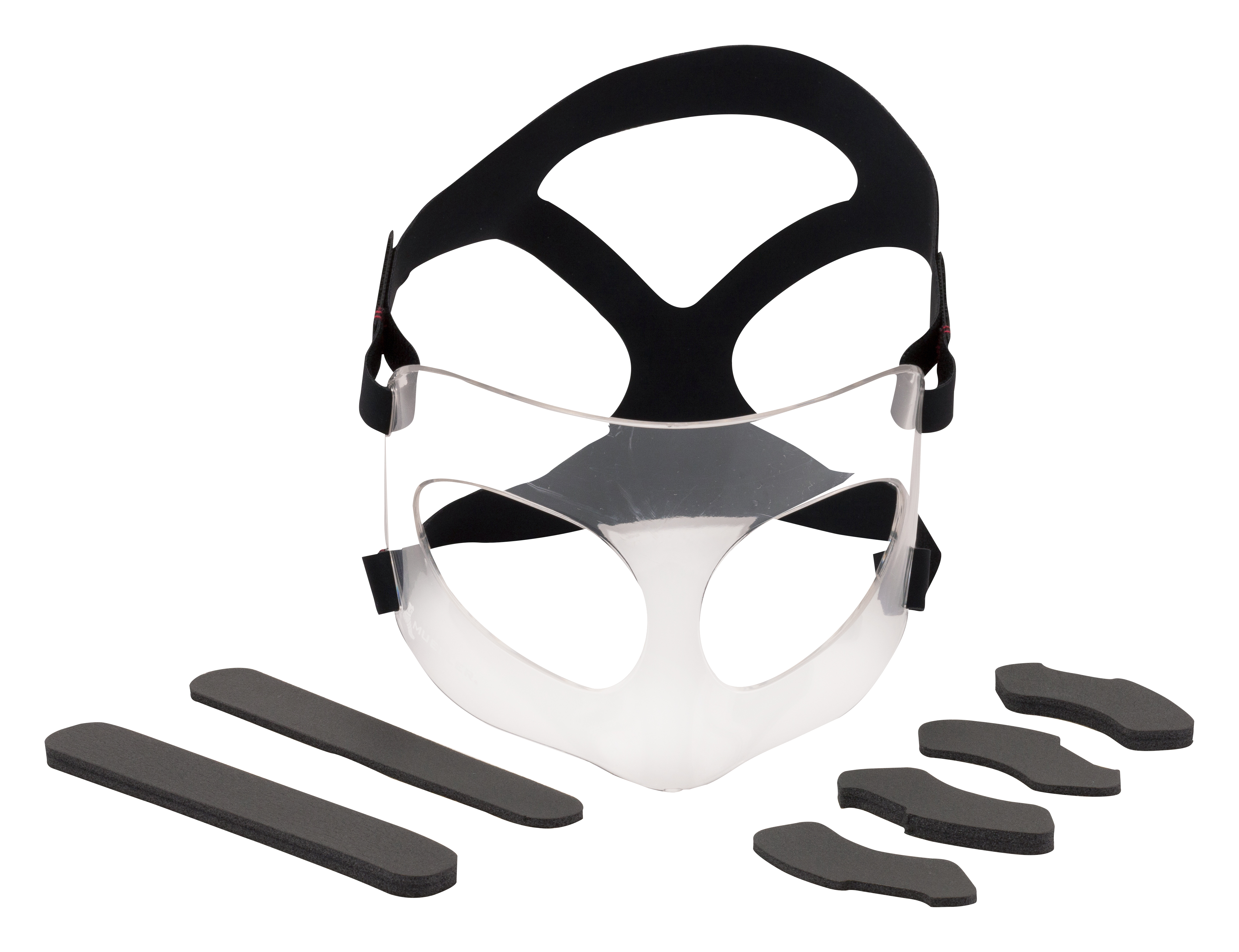 Mueller Nasenschutz Maximum 81457 Maske mit Polster Mueller Nasenschutz Maximum 81457 Maske mit Polstern frontal