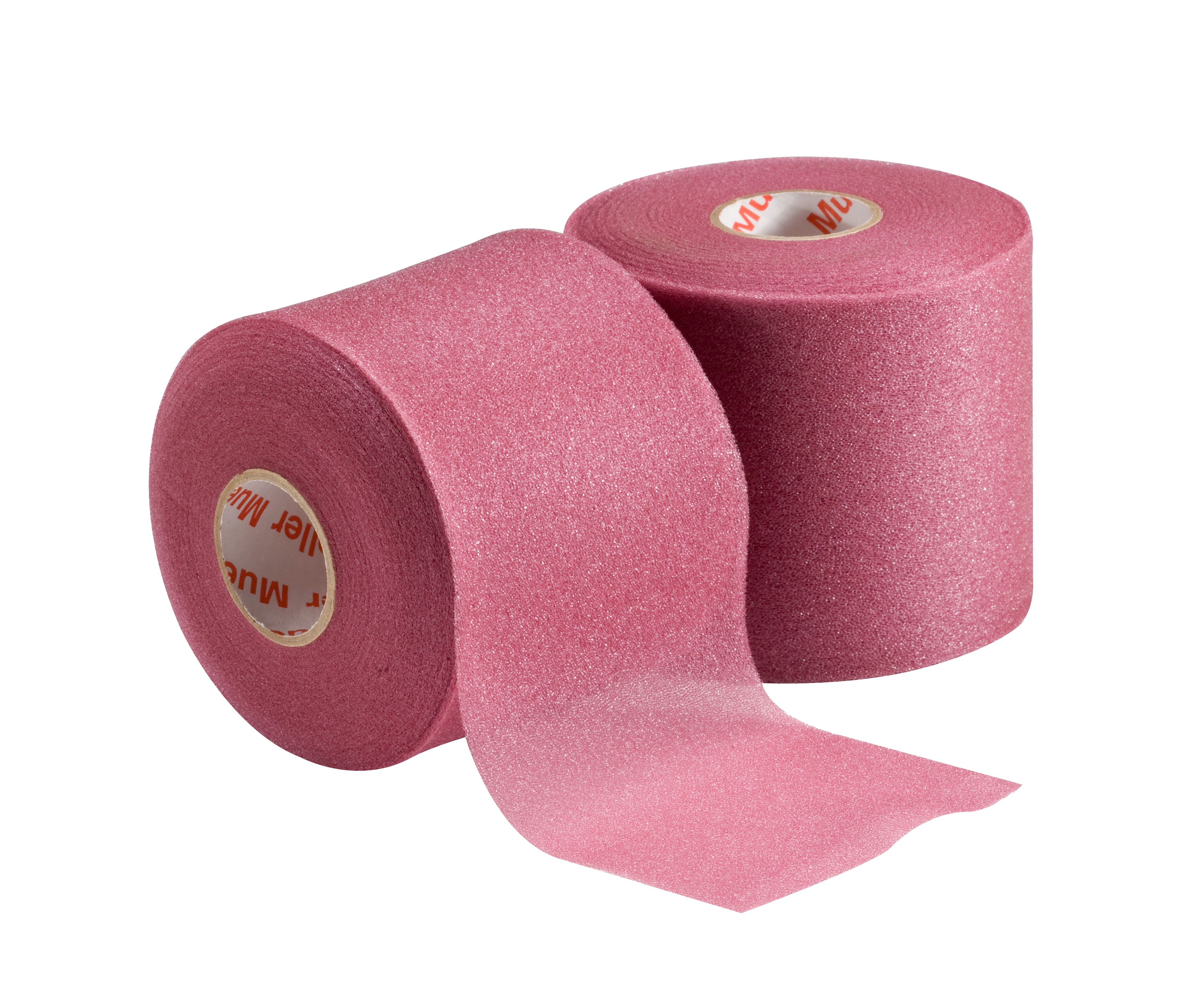 Mueller M-Wrap Bordeaux 1307-13 zwei Einzelrollen nebeneinander