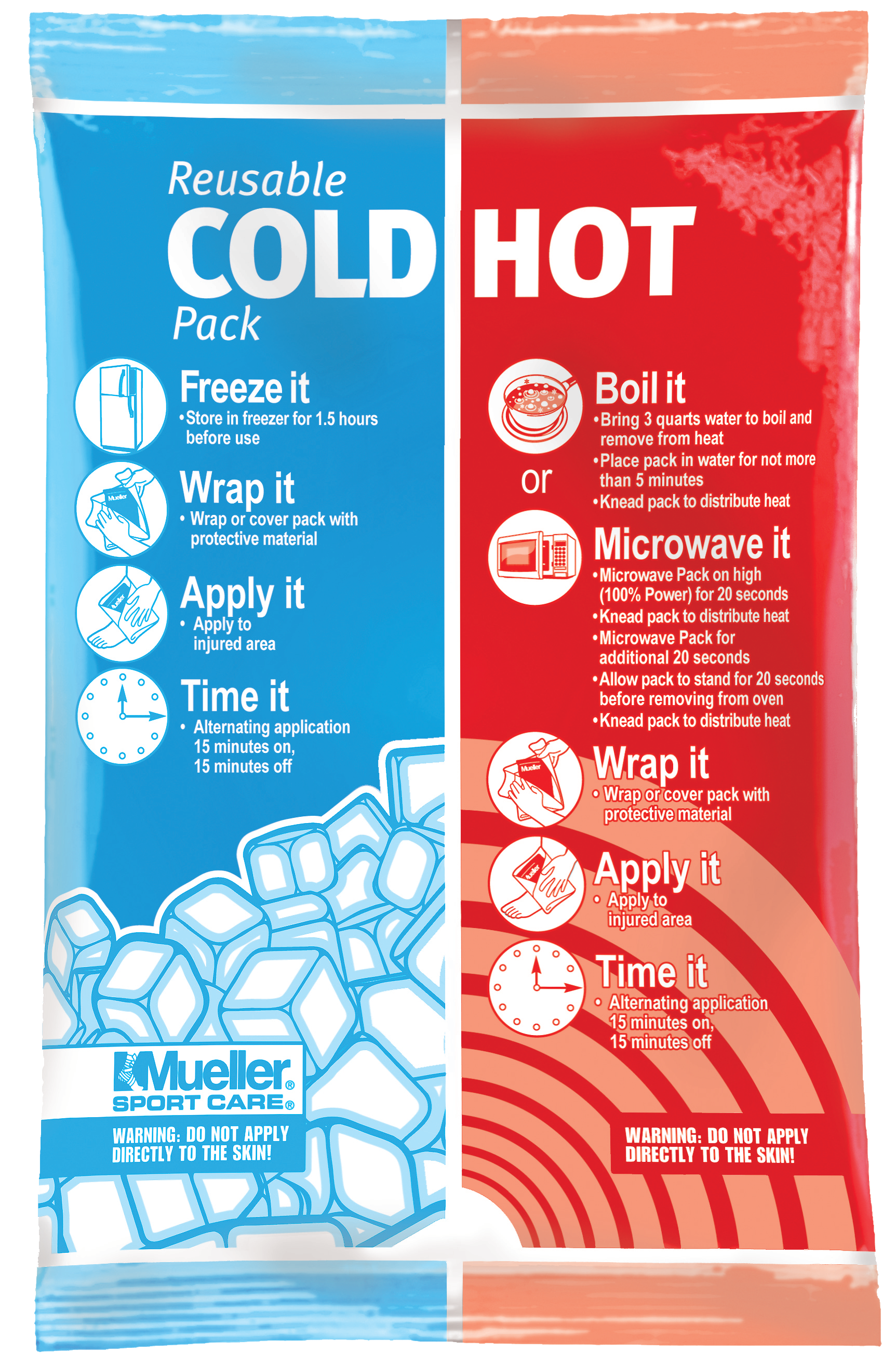 Mueller Kalt-Warm Kompresse 15cm*22cm 030105 Einzelprodukt