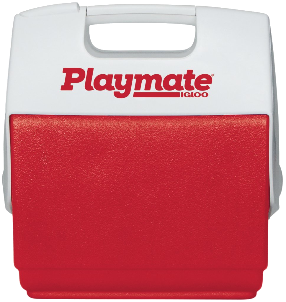 Igloo Playmate Pal 6,6 Liter Rot Frontansicht zugeklappt