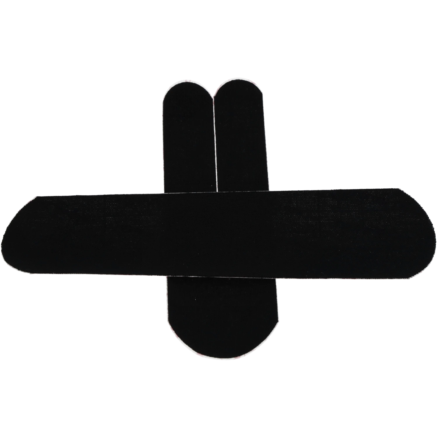 Nasara Kinesiologie Tape Pain Pack Neck Schwarz Einzelanwendung
