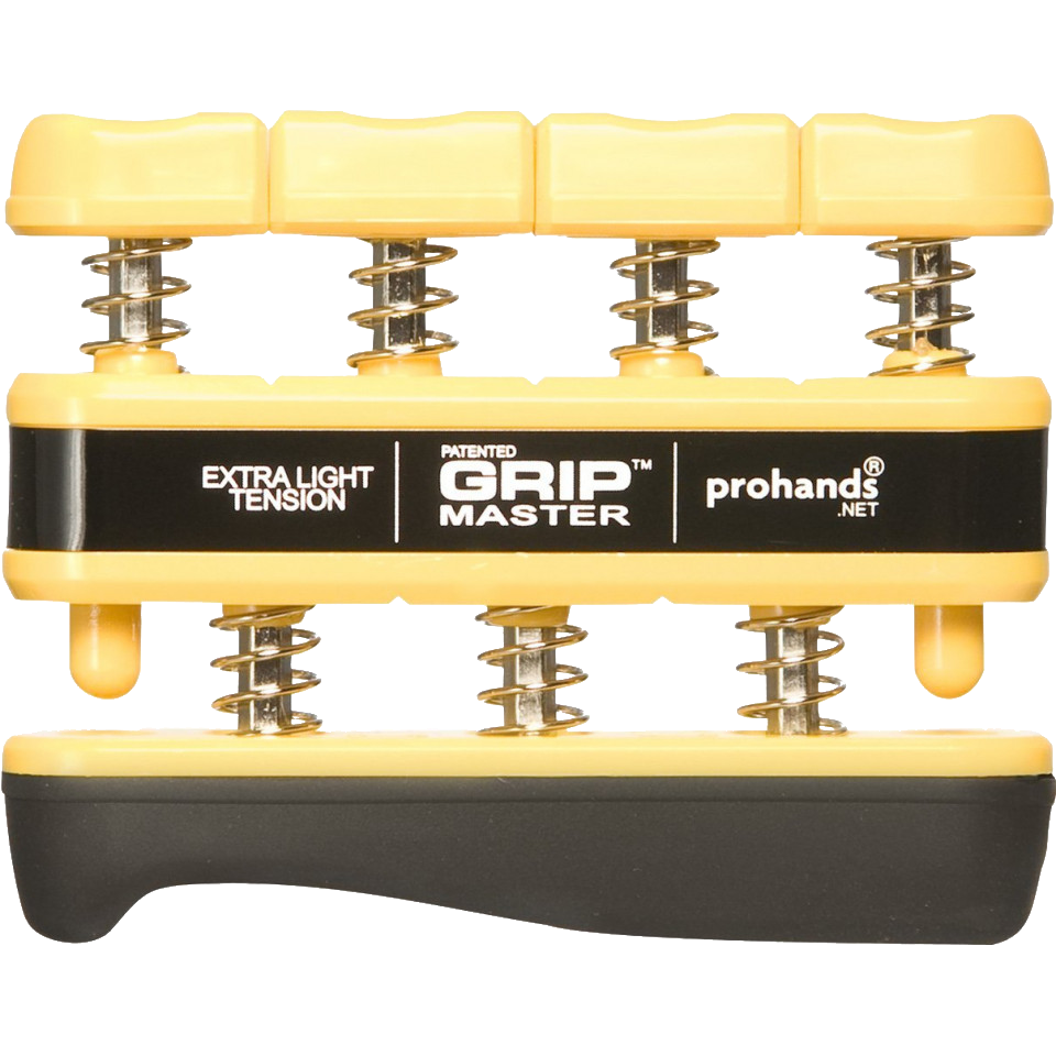 Prohands Gripmaster Gelb Extra Light Tension Produkt Heroshot