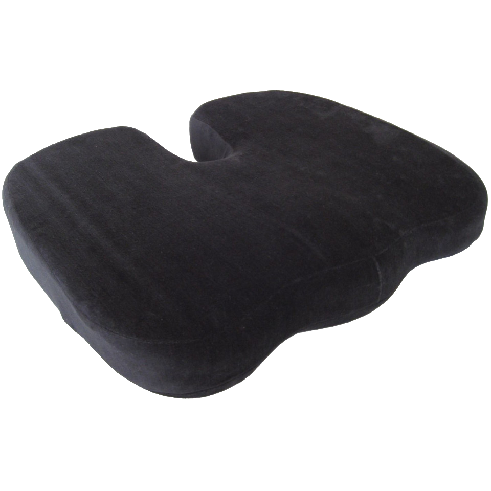 MediPreventie Steißbein Kissen Memory Foam  Produkt schräg Heroshot