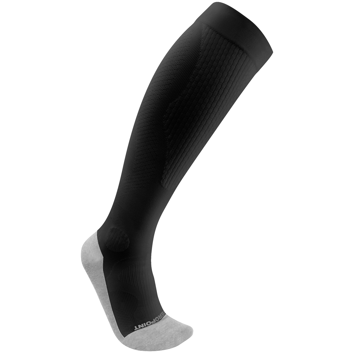ZeroPoint Compression Hybrid Silver Socks Schwarz