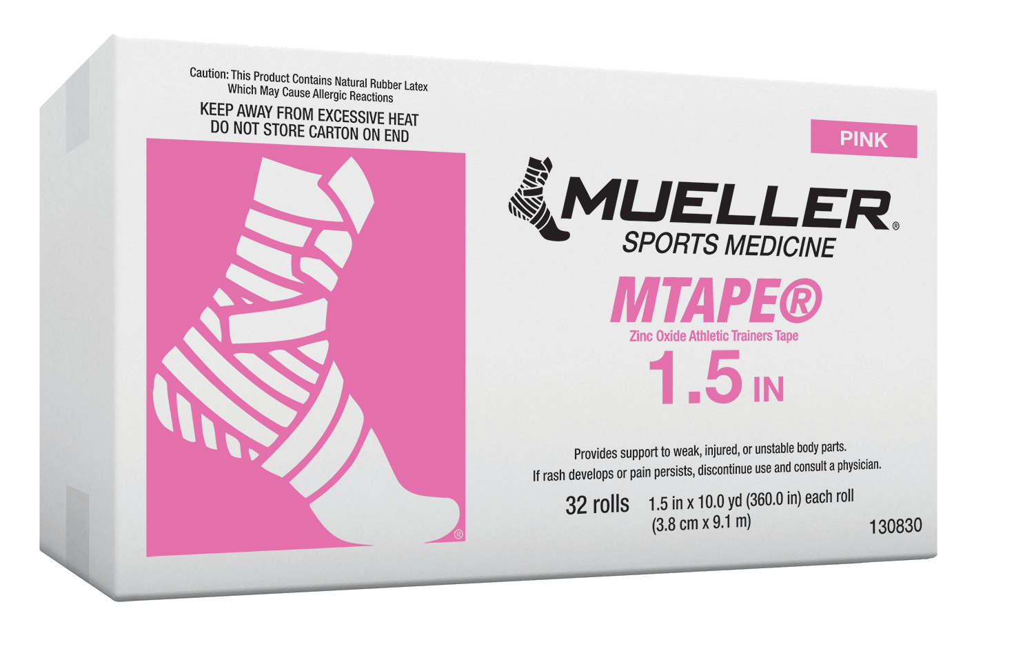 Mueller M-Tape Pink 130830 Verpackungseinheit im Umkarton