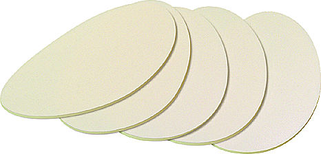 Mueller Blasenpflaster 200723 5er Set ausgepackt nebeneinander