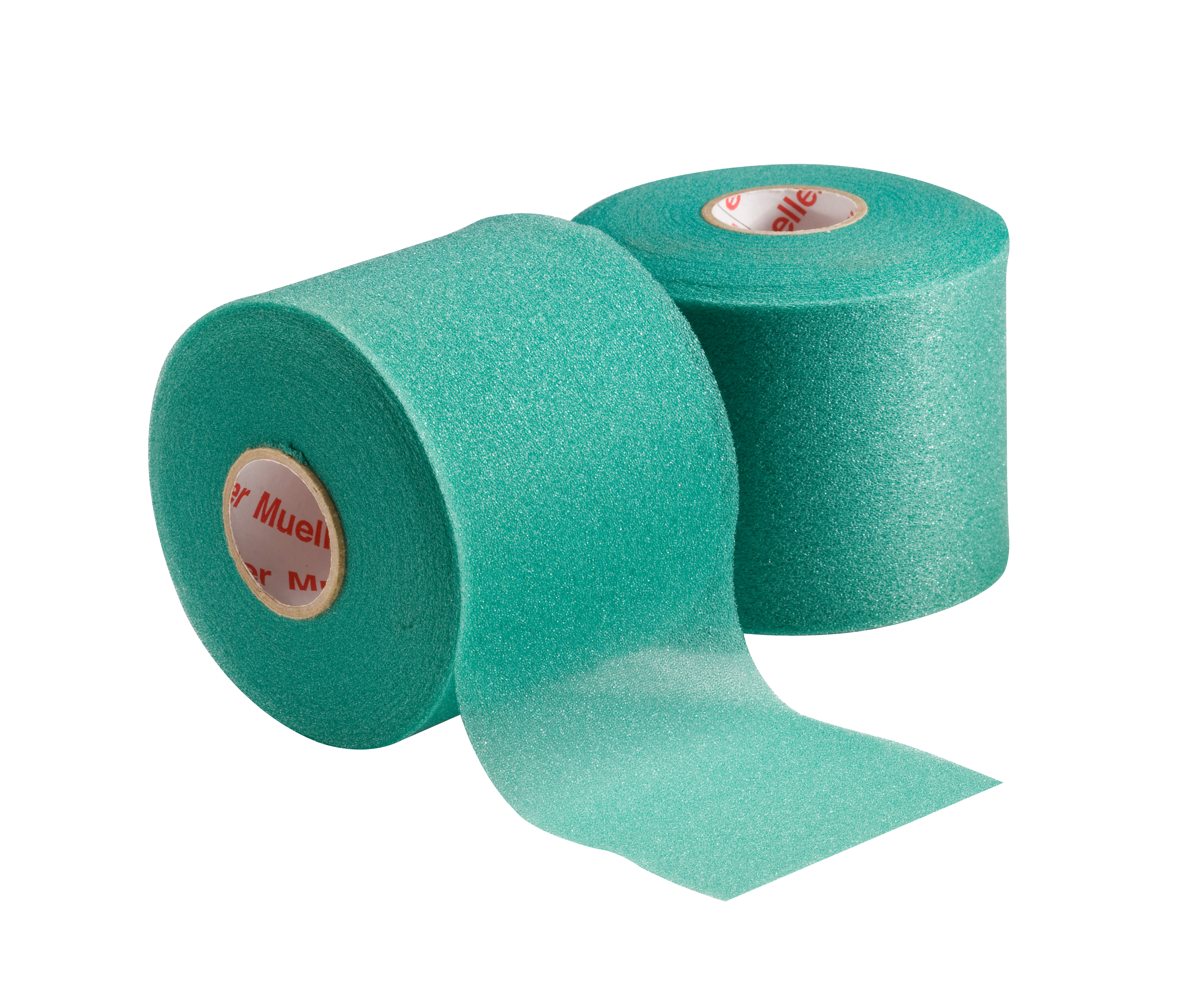 Mueller M-Wrap Grün 1307-05 zwei Einzelrollen nebeneinander