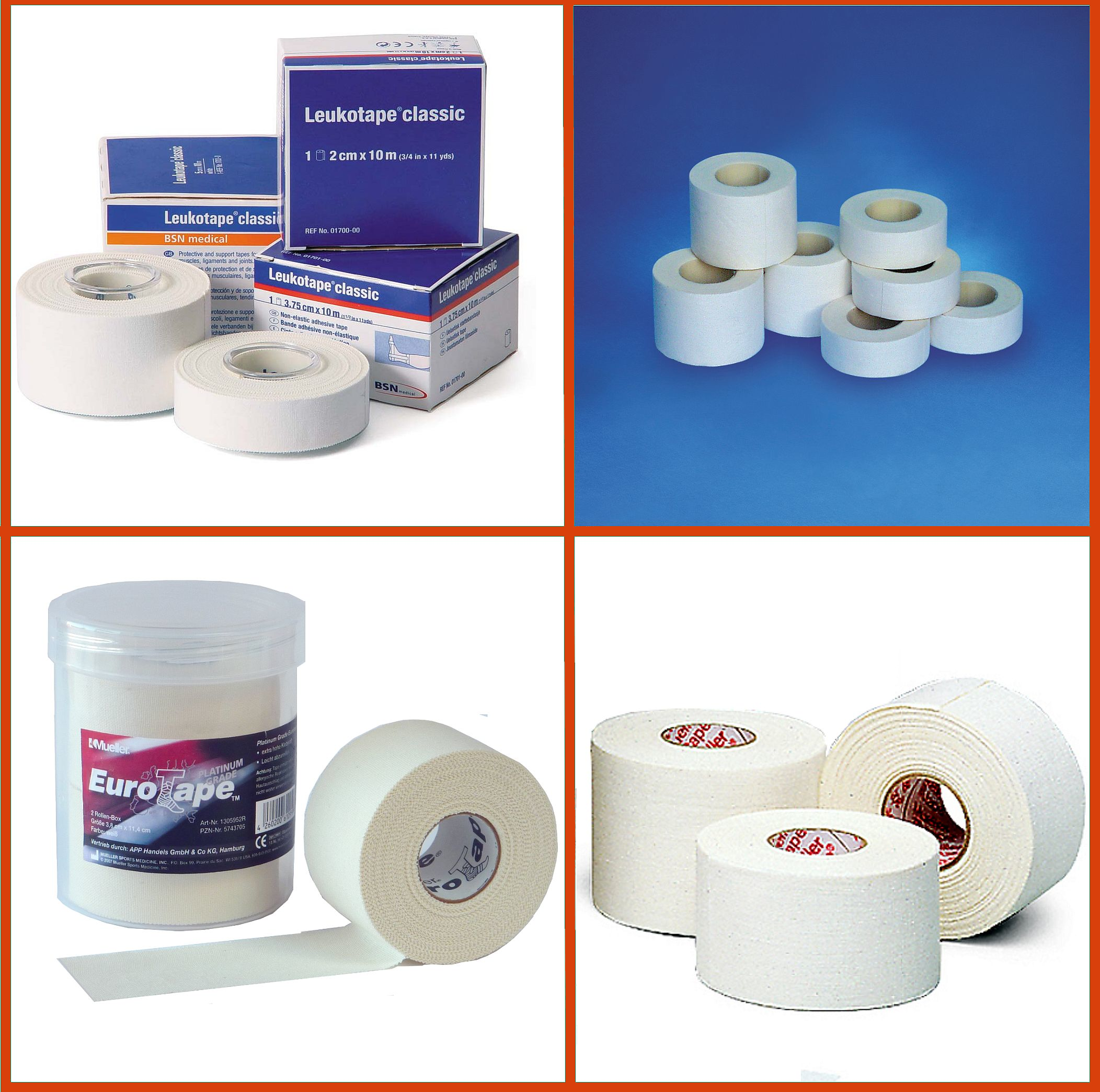 Mikros Tape Test Kit A13001 4 verschiedene Tapes in der Übersicht