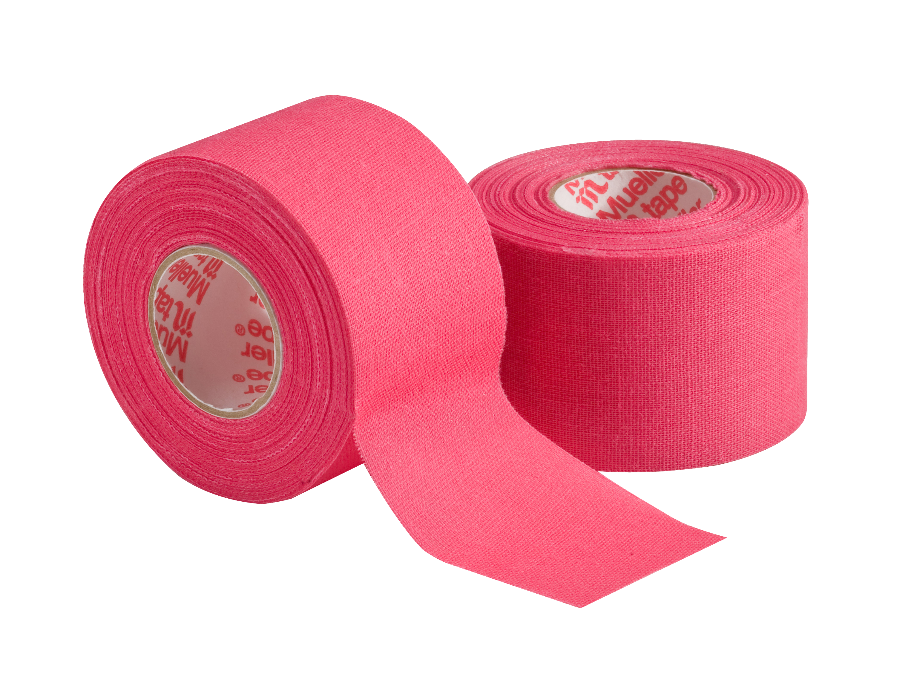 Mueller M-Tape Pink 130830 zwei Einzelrollen nebeneinander