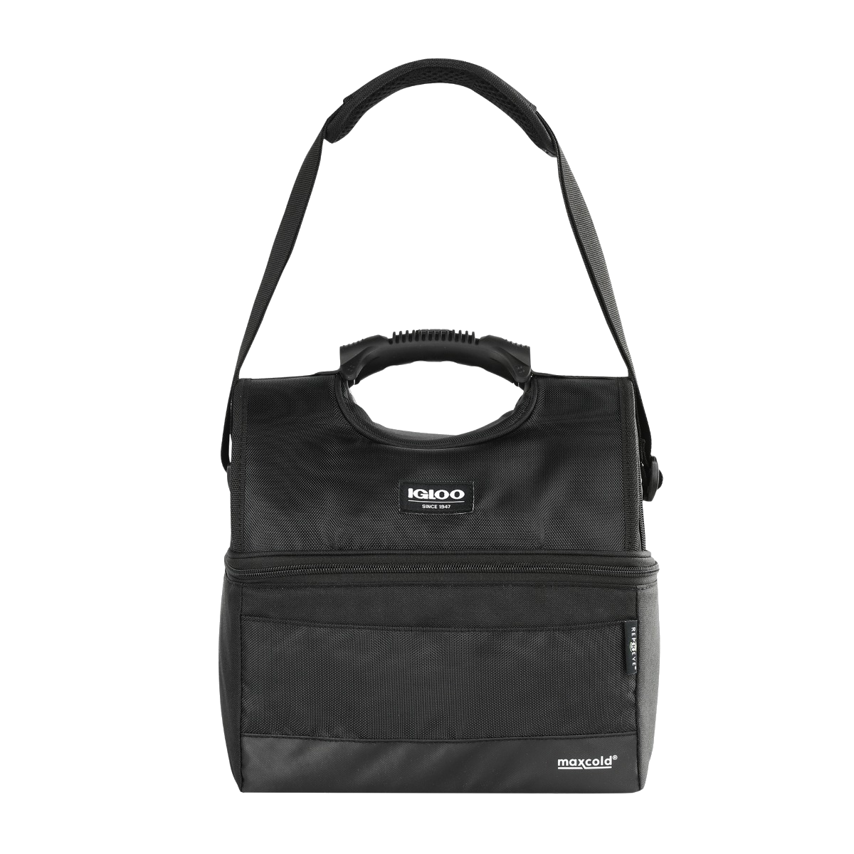 Igloo Maxcold Evergreen Gripper 16 Kühltasche Frontansicht Schultergurt