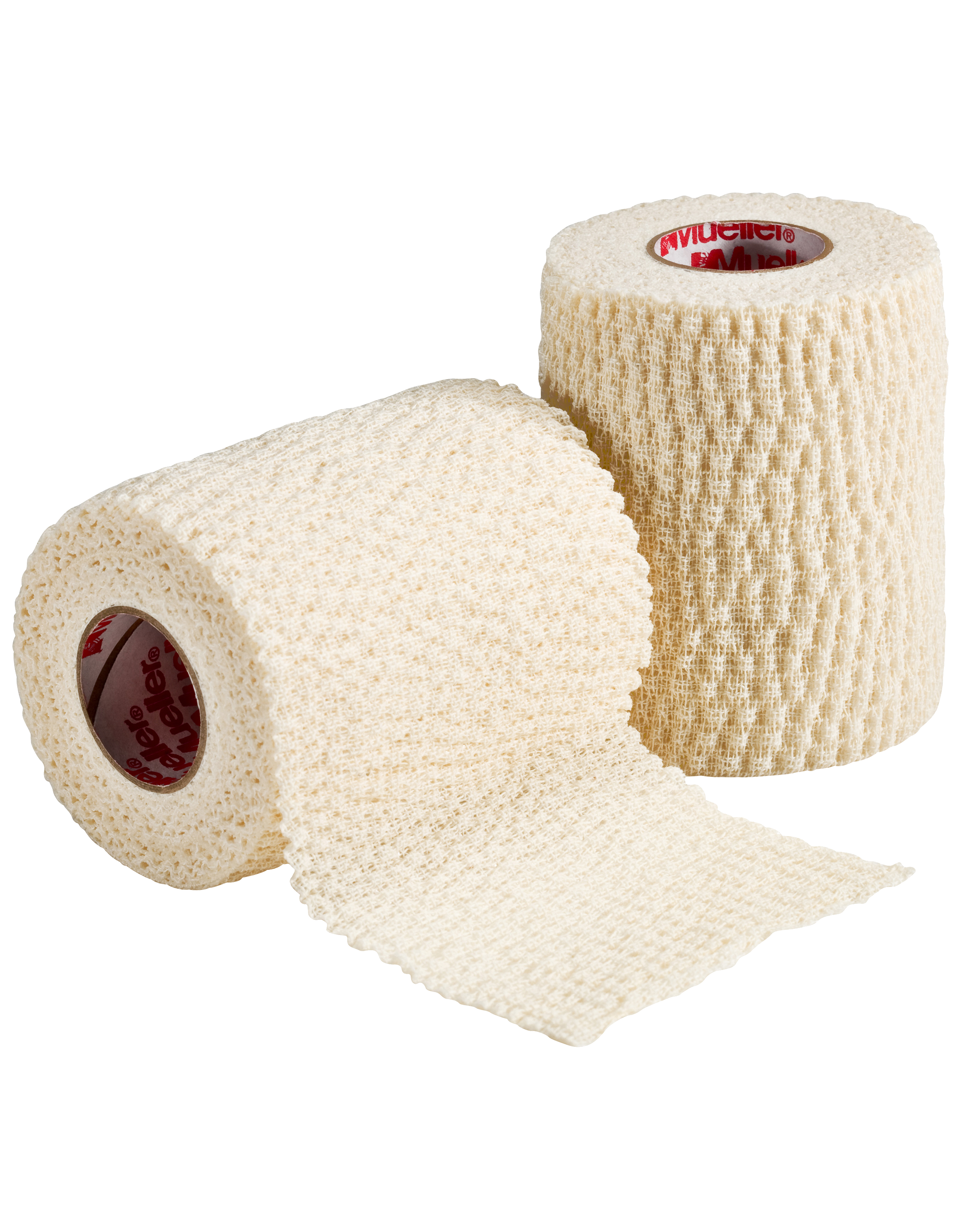 Mueller Tear-Light Tape weiss 7,6cm*6,8m 130633 Einzelrolle Mueller Tear-Light Tape weiss 130633 7,6cm*6,8m zwei Einzelrollen nebeneinander