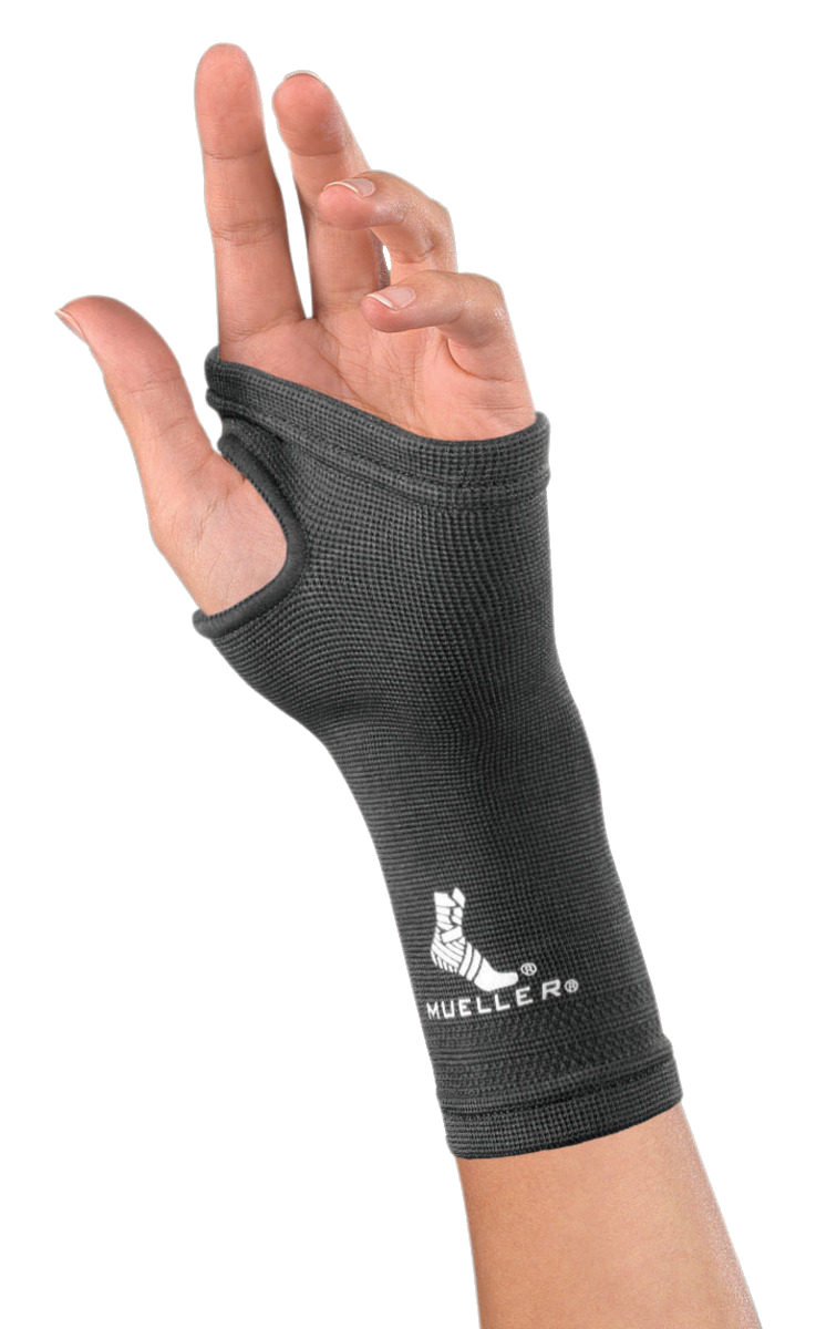 Mueller Elastic Wrist Support 7605 Demonstration Mueller Elastic Wrist Support 7605 Demonstration am Handgelenk