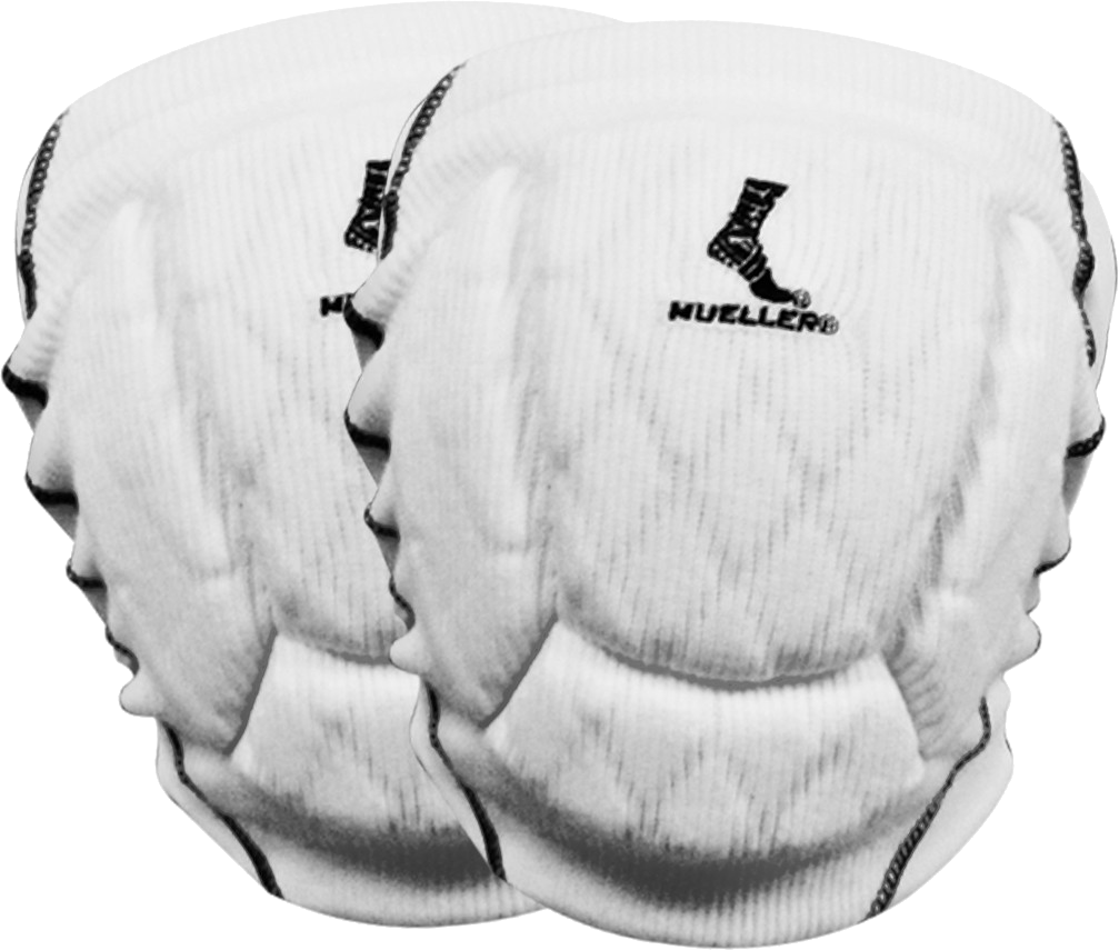 Mueller Diamant Volleyball Knieschützer 5221 Weiss Produkt Paar