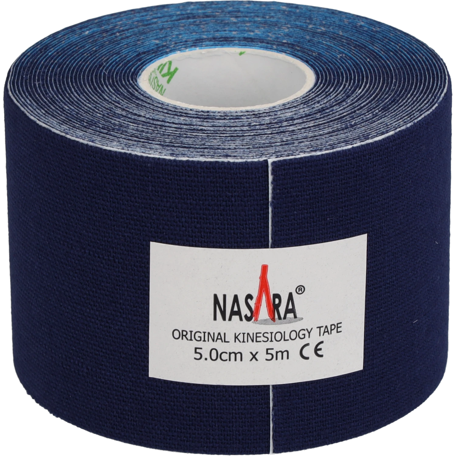 Nasara Kinesiologie Tape 5cm Dunkelblau Einzelrolle Heroshot