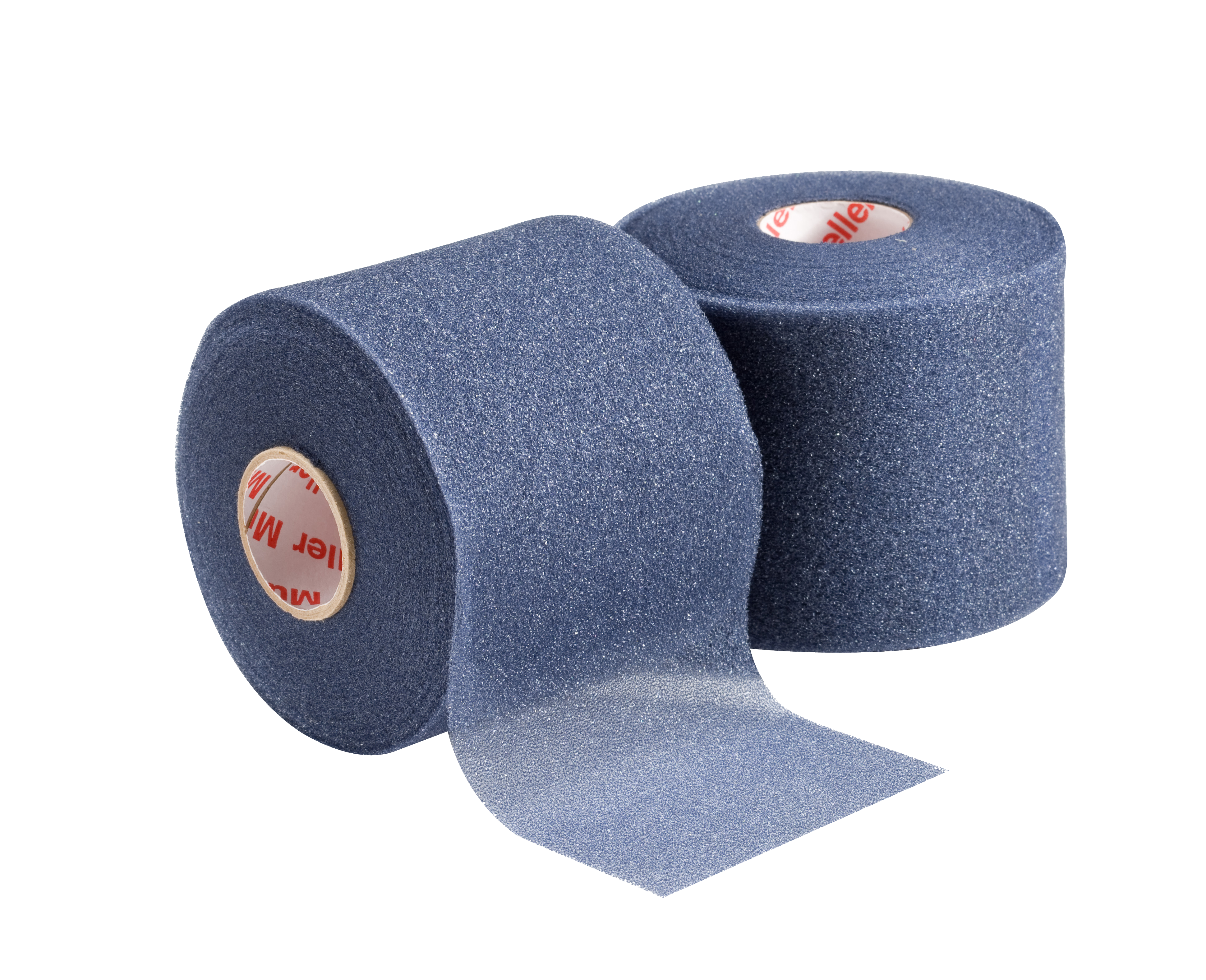 Mueller M-Wrap Marineblau 1307-21 zwei Einzelrollen nebeneinander