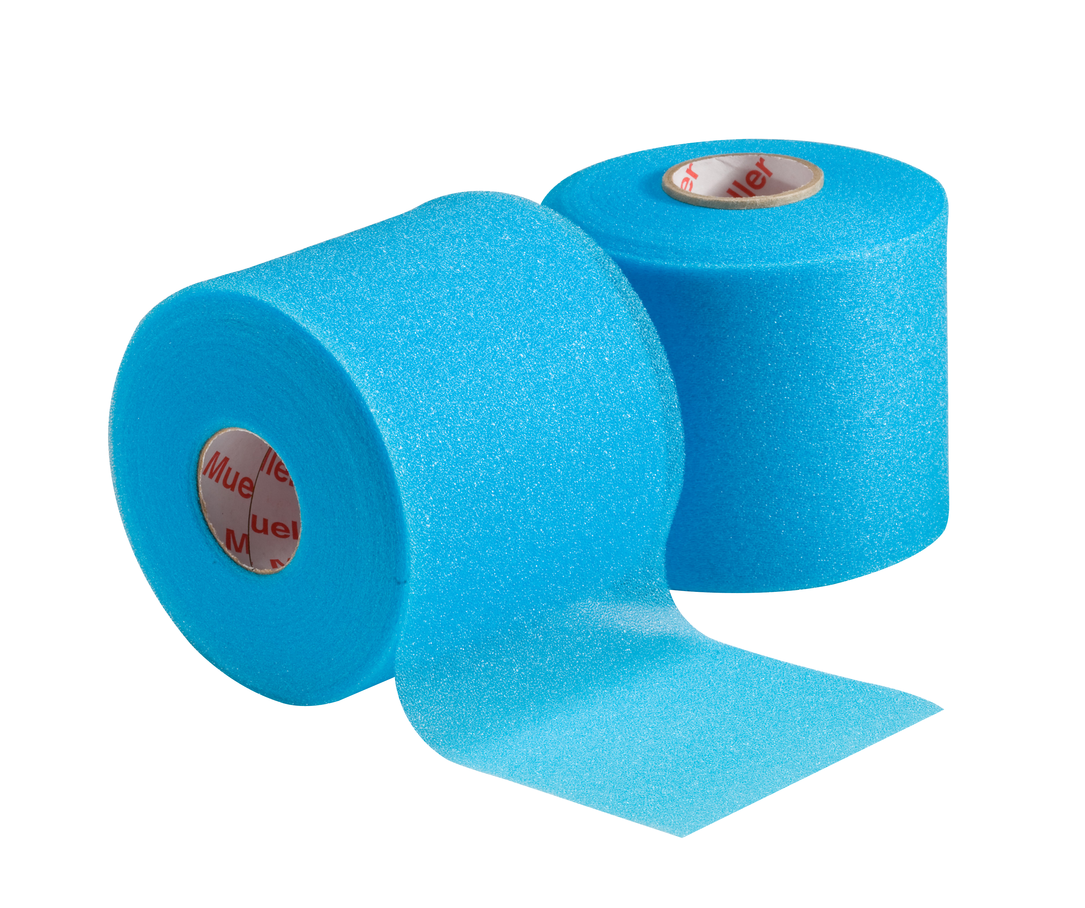 Mueller M-Wrap Türkis 1307-19 zwei Einzelrollen nebeneinander