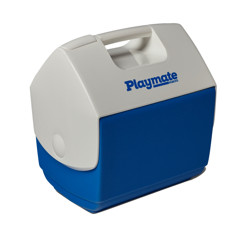 Igloo Playmate Pal 6,6 Liter Blau schräg frontal geschlossen