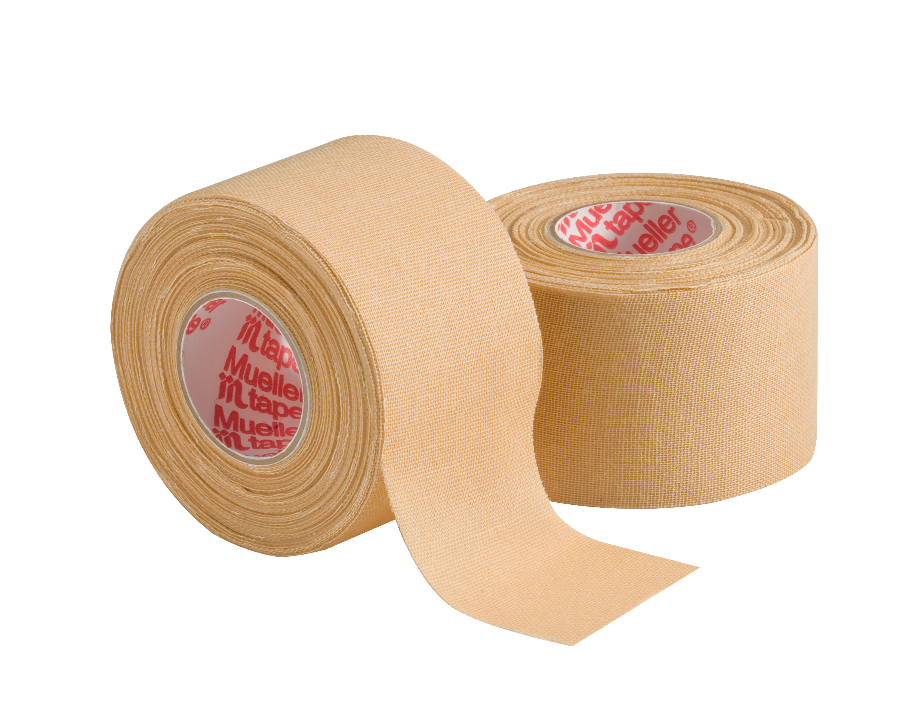 Mueller M-Tape Beige 130827 zwei Einzelrollen nebeneinander