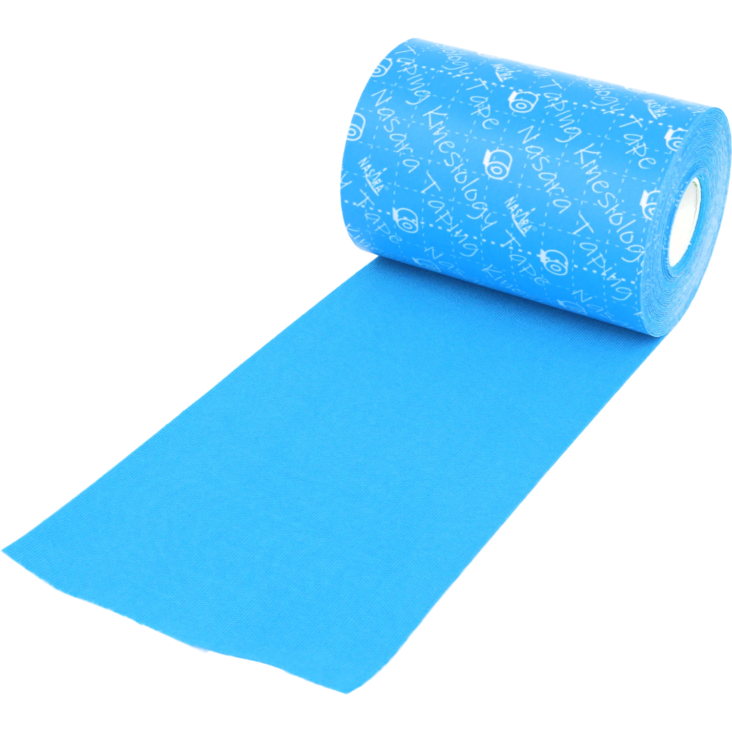 Nasara Kinesiologie Tape Animal Tape Türkis Rolle liegend abgerollt