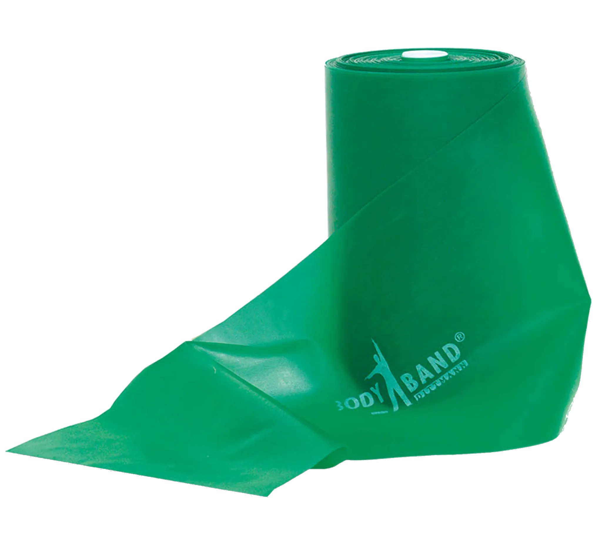 Dittmann Body Band 25m starker Widerstand grüne Rolle abgerollt