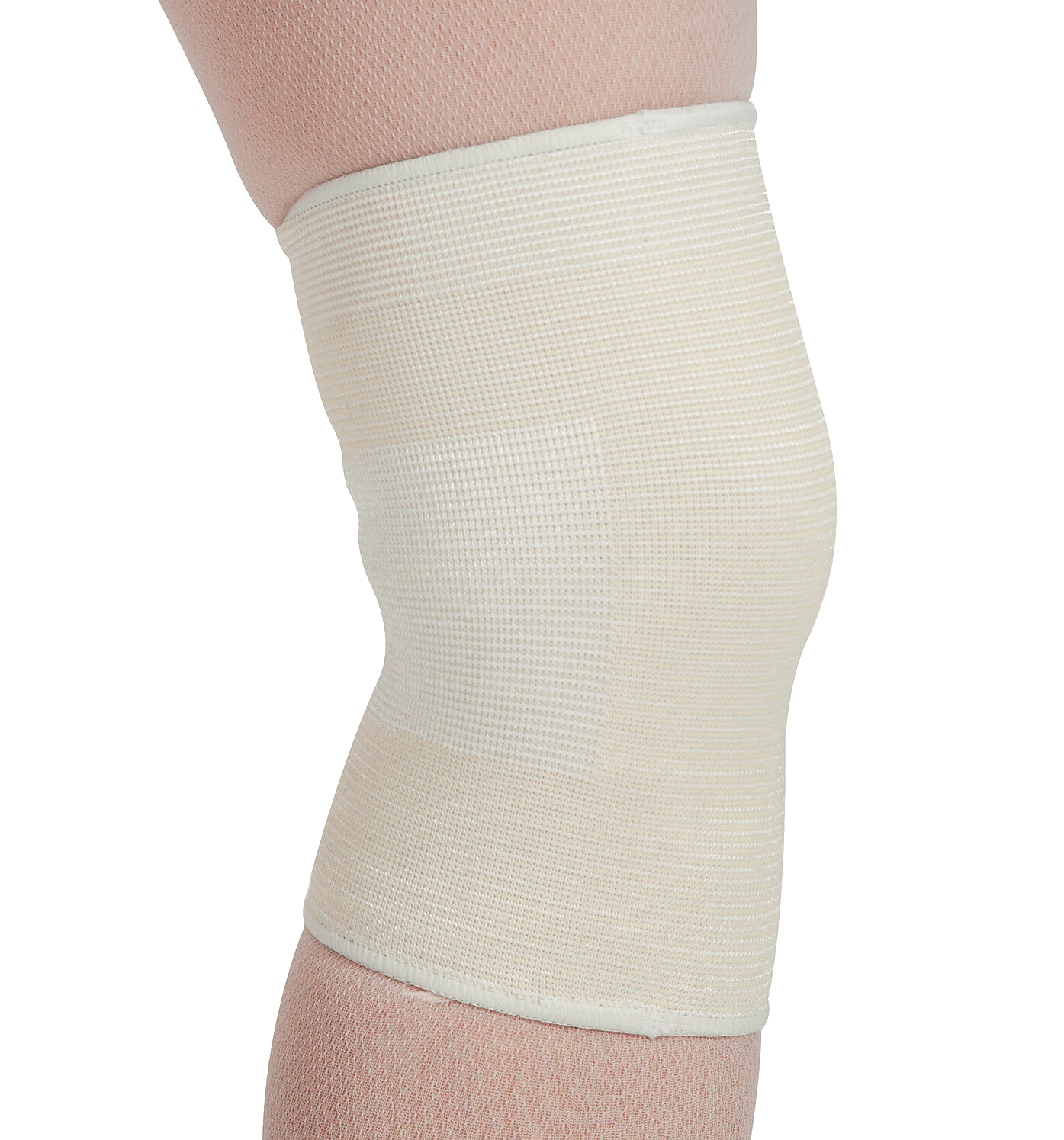 Mueller Elastic Knee Support 426 Beige Demonstration am Knie