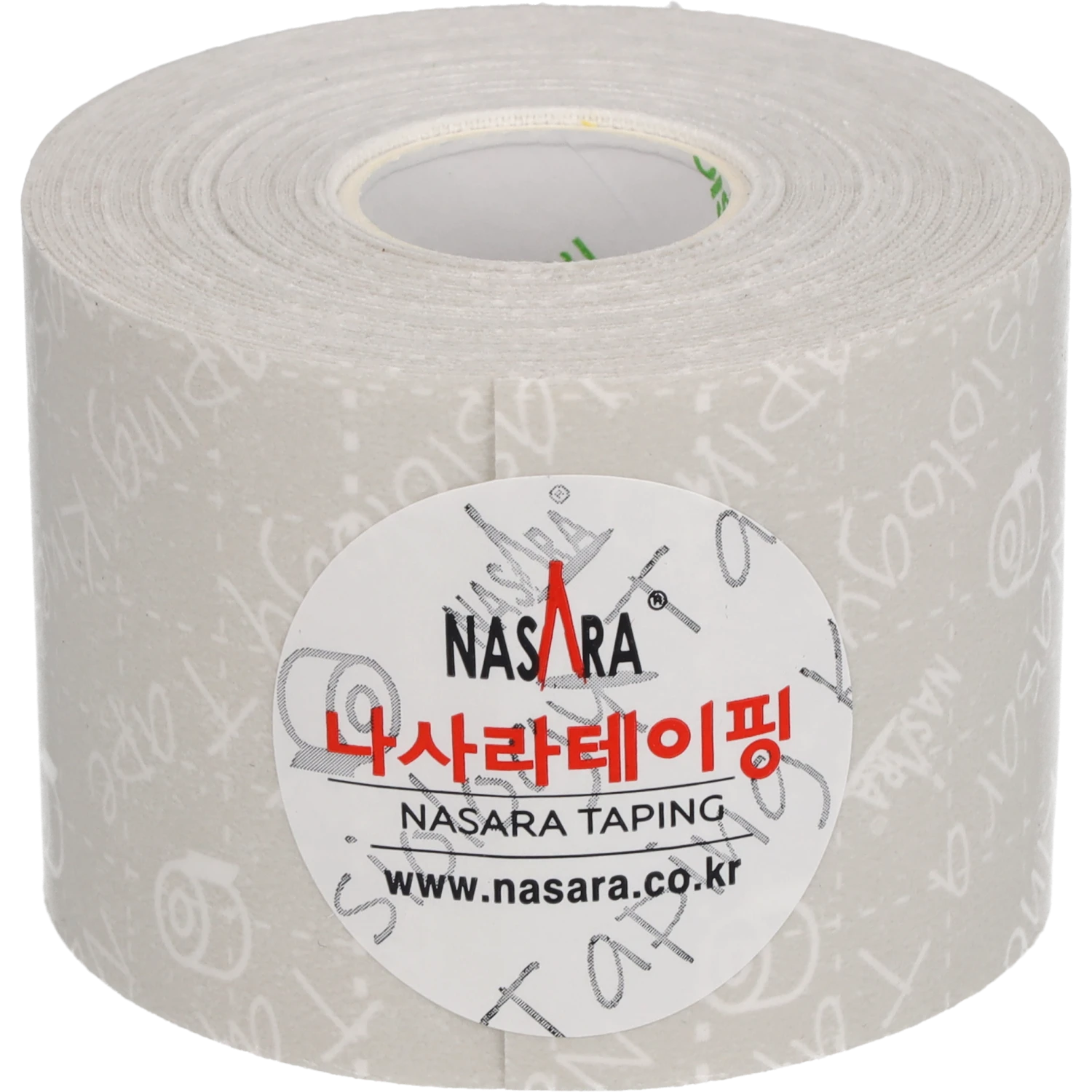 Nasara Kinesiologie Tape 5cm weiss Einzelrolle Heroshot