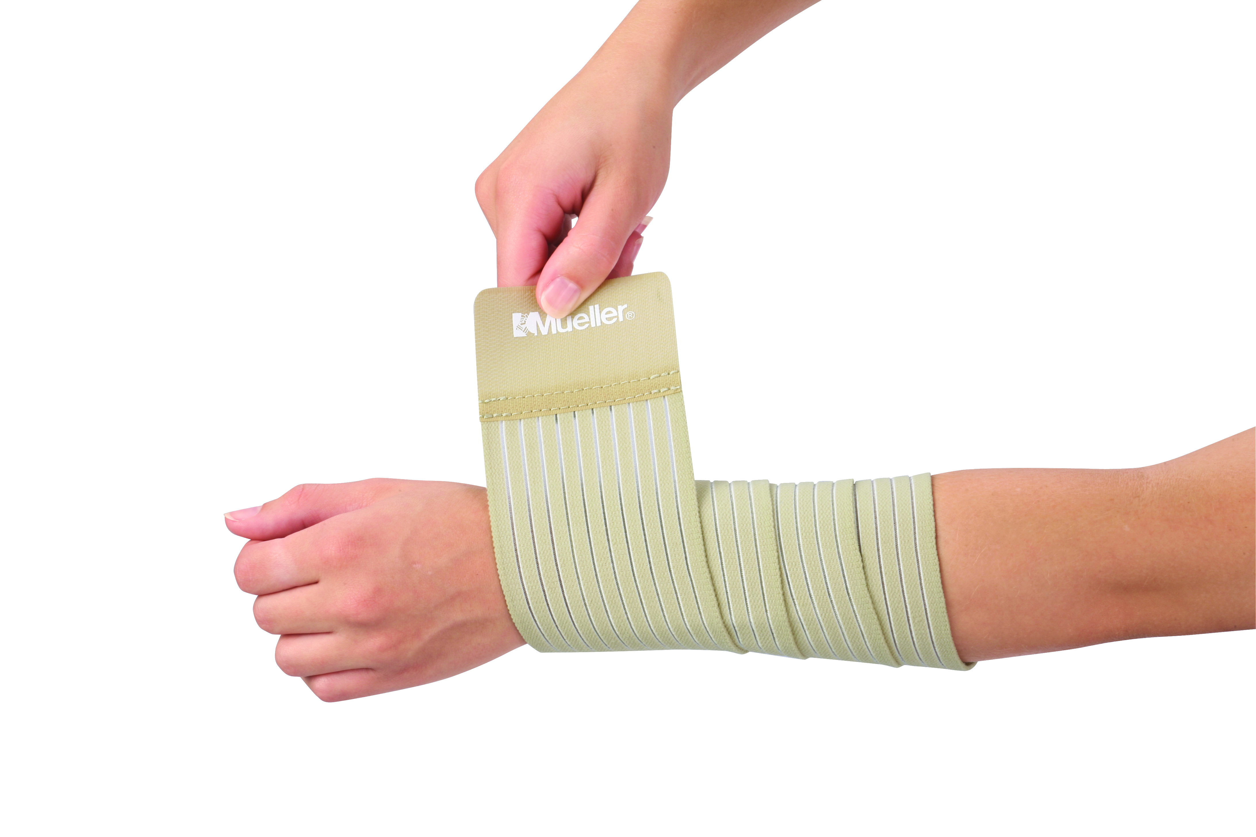 Mueller Wonder Wrap 4590 Handgelenk Mueller Wonder Wrap 4590 Demonstration Handgelenk