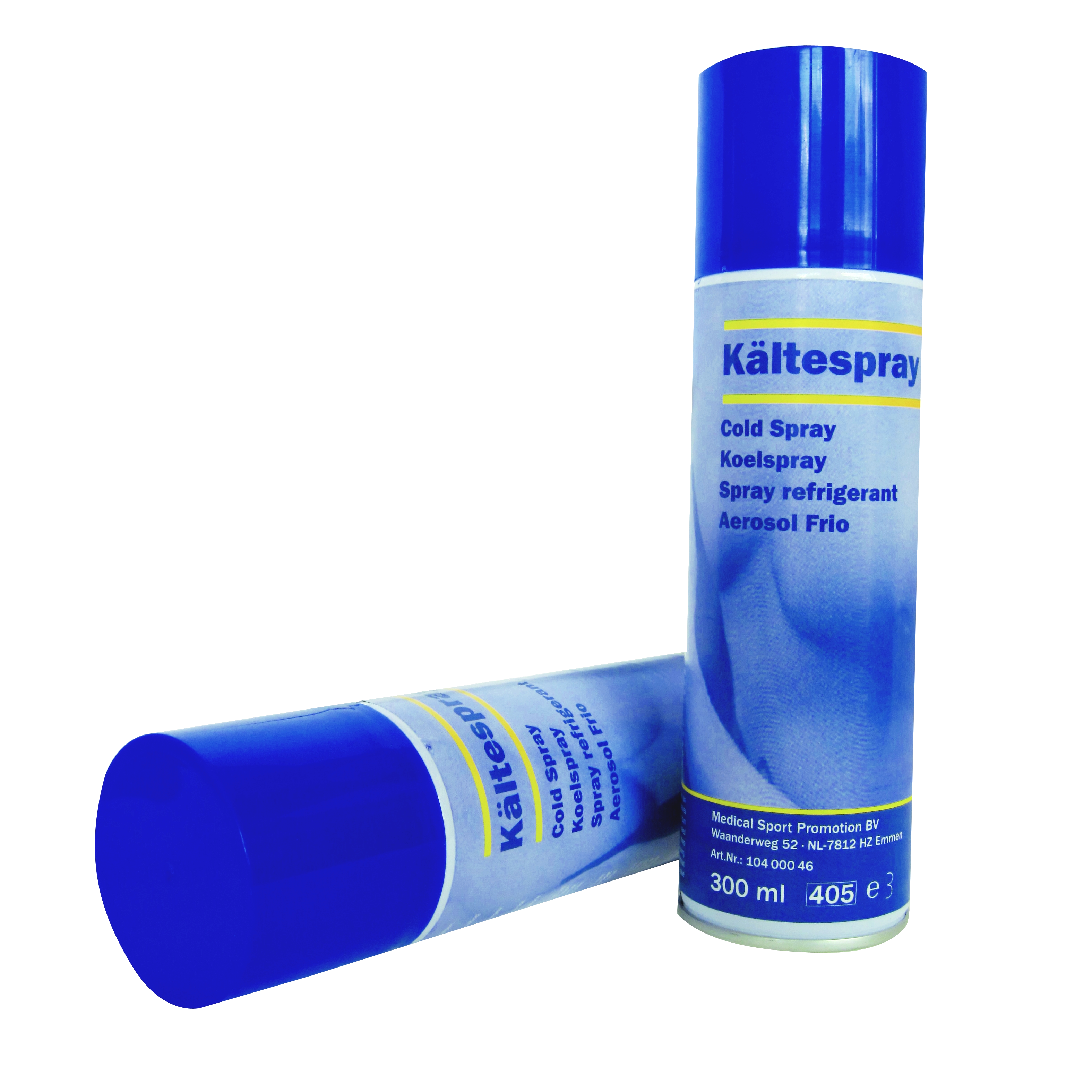 Mikros Kältespray 300ml A91200 zwei Dosen nebeneinander stehend und liegend